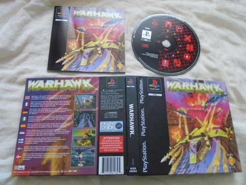 Warhawk ps1 rare collectors - ps1,