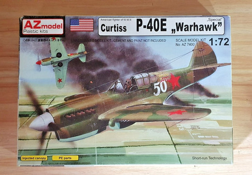 Azmodel az7400 curtiss 40e - azmodel,