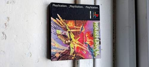 Sony ps1 warhawk cardboard - ps1,