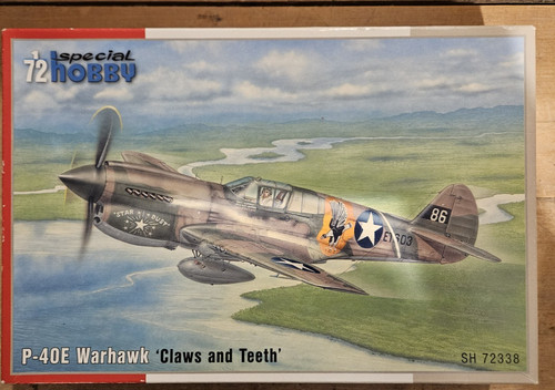 Special hobby p 40e - 1/72, p-40e