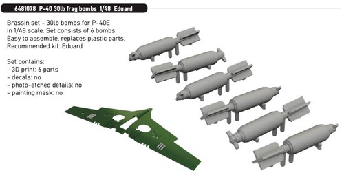 Eduard brassin 6481078 - brassin, 1:48