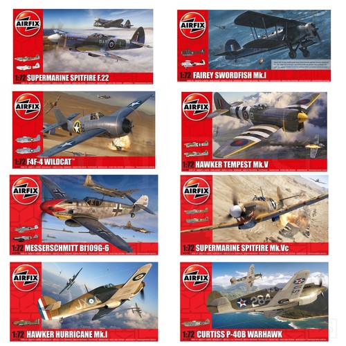 Airfix model kits ww2 - airfix, 1:72