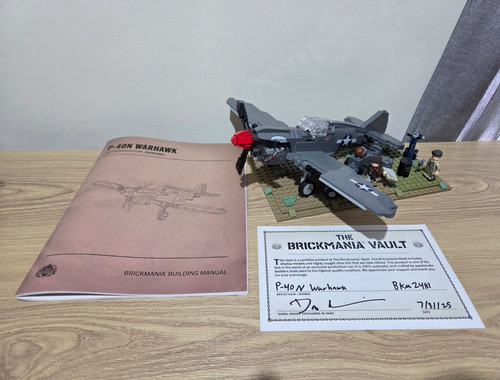 Brickmania vault 40n warhawk - vault,