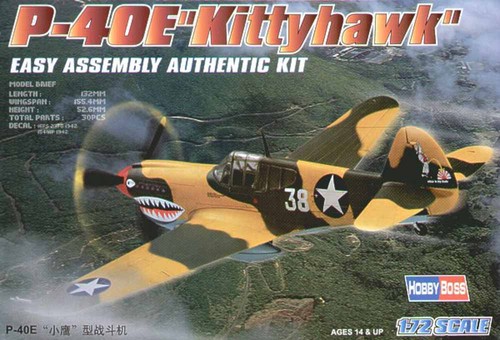 Hobby boss 80250 - boss, p-40e